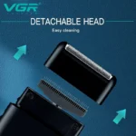 ماشین اصلاح موی صورت فویلی وی جی آر مدل V-390 - Image 9