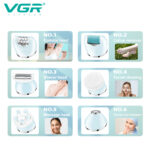 ست اصلاح موی بدن بانوان وی جی ار مدل V-733 - Image 6