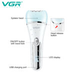 ست اصلاح موی بدن بانوان وی جی ار مدل V-733 - Image 5