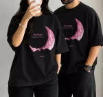 تیشرت طرح ماه