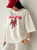 تیشرت مدل فلفل SPICE IT UP