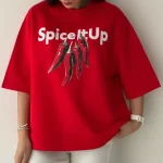 تیشرت مدل فلفل SPICE IT UP
