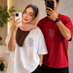 تیشرت طرح قلب